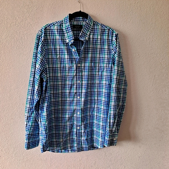 Nordstrom Other - Nordstrom Blue Plaid Button Down Shirt